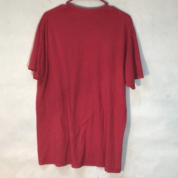 Disney Star Wars Red Han Solo Millennium Falcon Short Sleeve Tee T Shirt XL - Picture 6 of 7